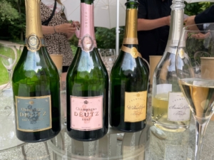 Line-up tasting Champagne Deutz